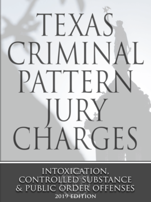 Texas Criminal Pattern Jury Charges - Texas Bar Books
